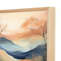Wallity Pintura en Lienzo Decorativa Enmarcada 60 x 60 cm